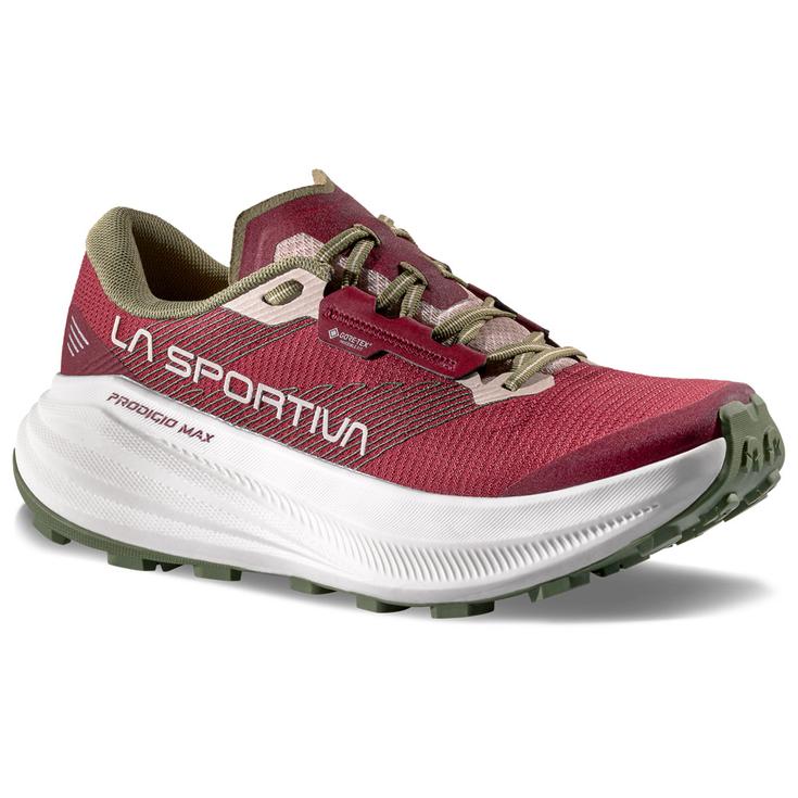 La Sportiva Chaussures de trail Prodigio Max Woman Gore-tex Redwood Cypress Présentation