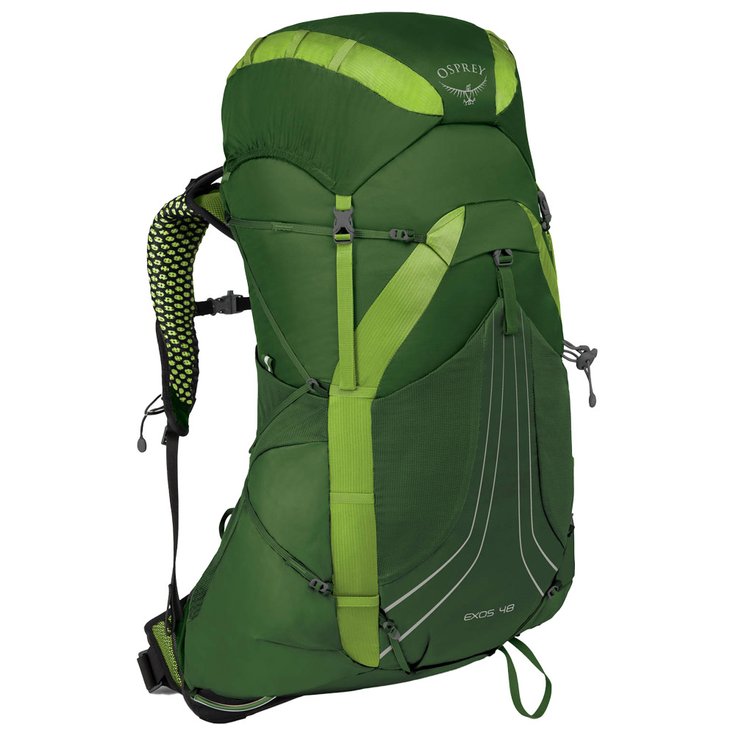 Osprey Backpack Exos 48 - S18 Tunnel Green Overview