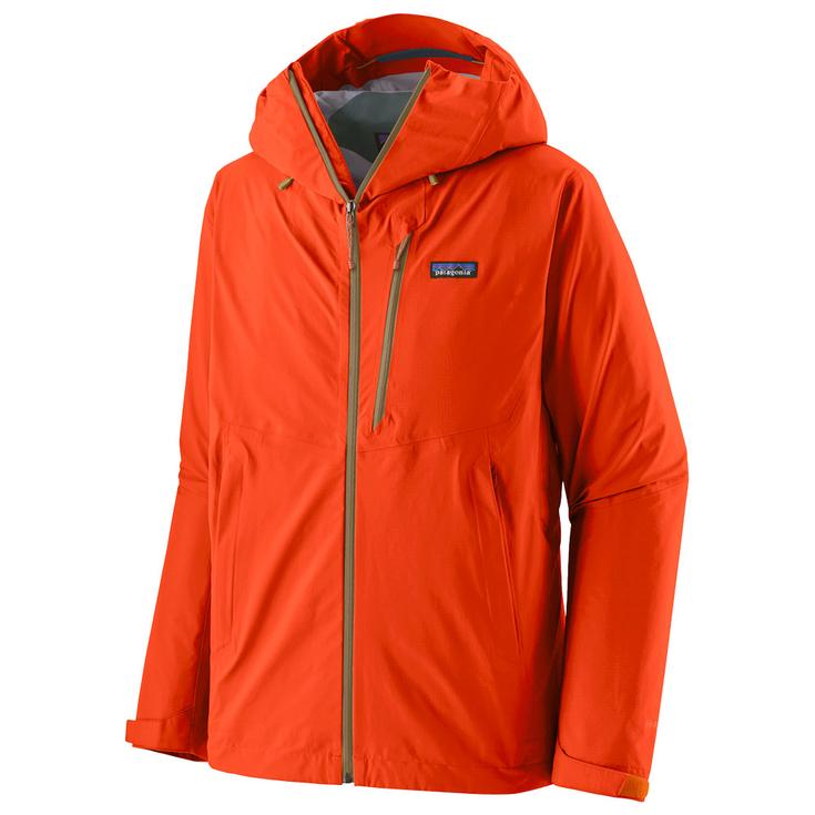 Patagonia Wanderjacke M's Granite Crest Jkt Coal Orange Präsentation
