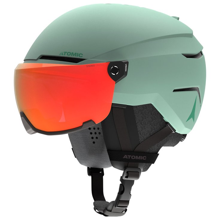 Atomic Visor Helm Savor Visor Photo Pistachio Red Voorstelling