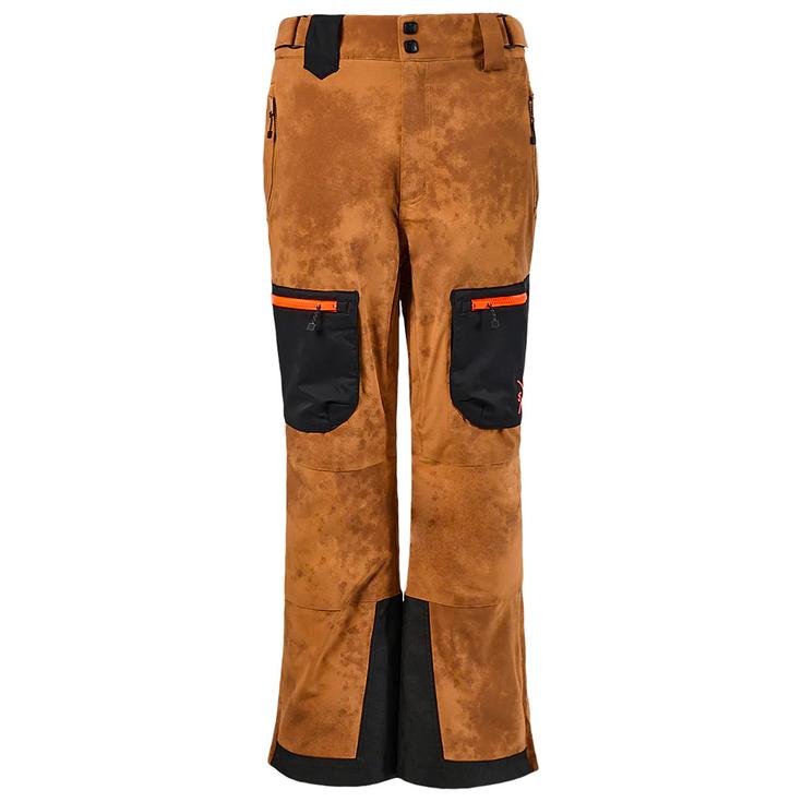 Watts Pantaloni da sci Jib Acid Wash Brown Presentazione