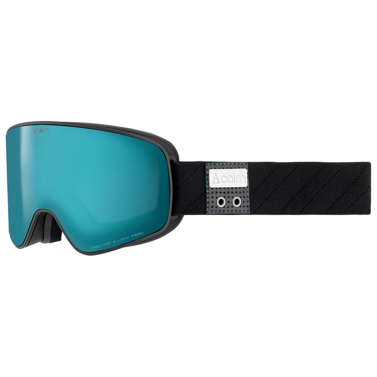 Cairn Skibrillen Magnitude Mat Black Ice Blue CLX3000 Ium + Yellow Voorstelling