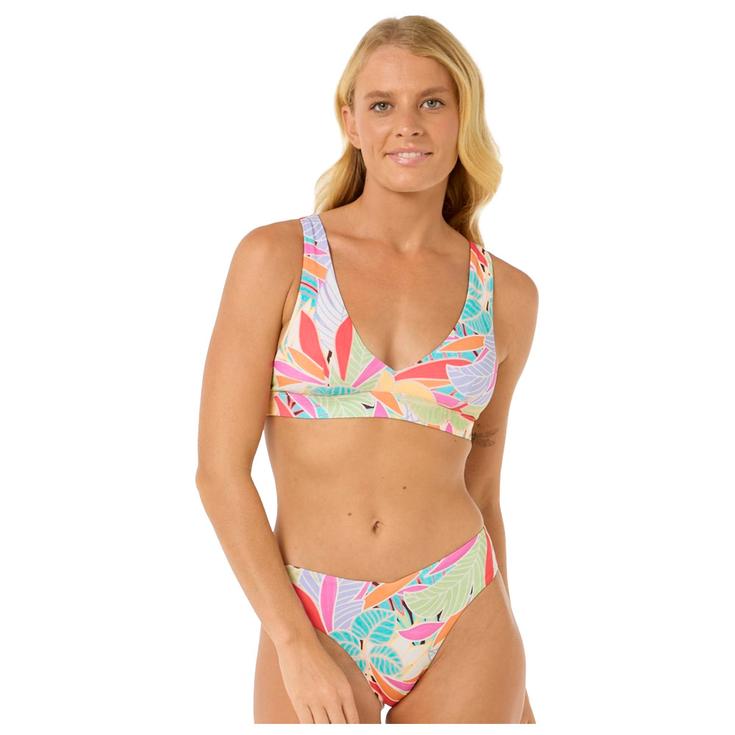 Rip Curl Zwemkleding Cala Vadella Halter Bikini Top Multico Voorstelling