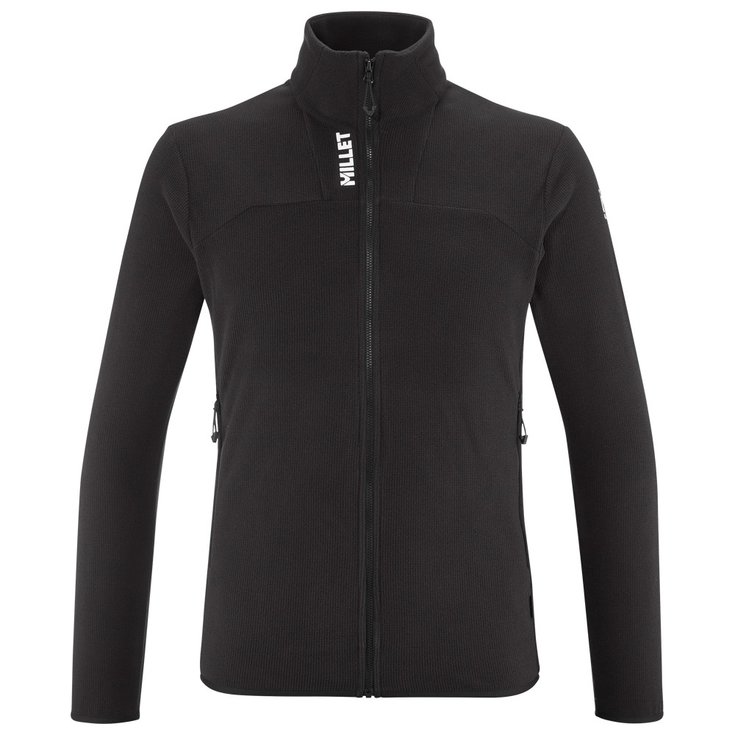 Millet Polaire Ubic Lightgrid Jkt M Black Présentation
