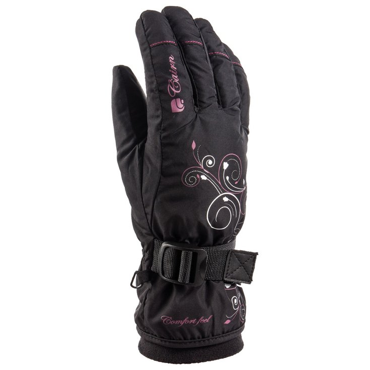 Cairn Gloves Keira Black Cranberry General View
