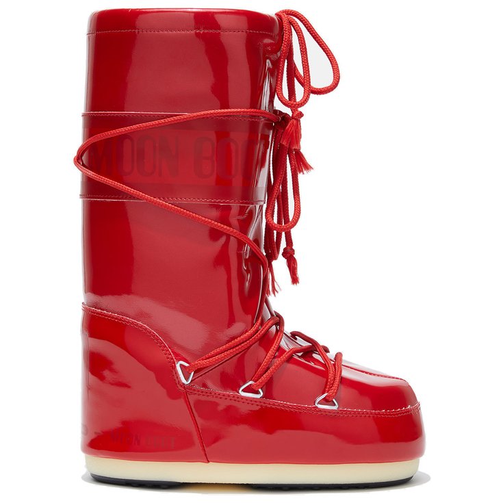 Moon Boot Chaussures après-ski Vinile Met Red Presentazione