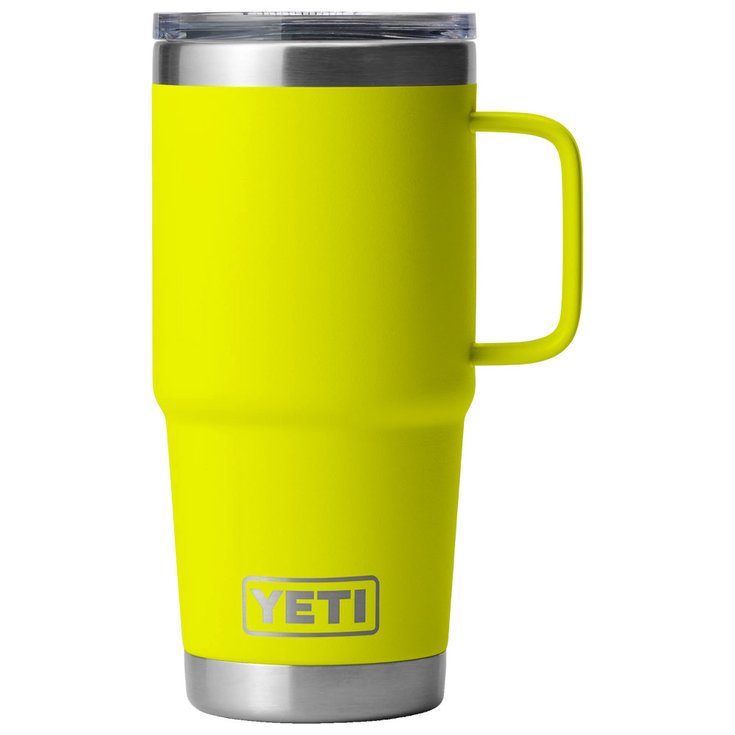 Yeti Mug Rambler 20 Oz (591 ml) Travel Mug Firefly Yellow Presentación