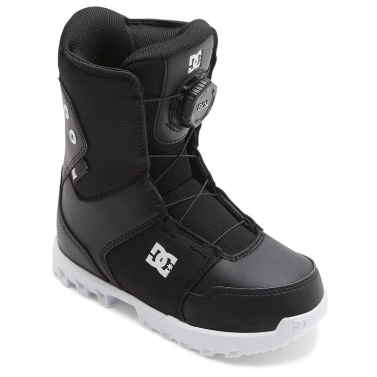 DC Stiefel Youth Scout Black White Präsentation