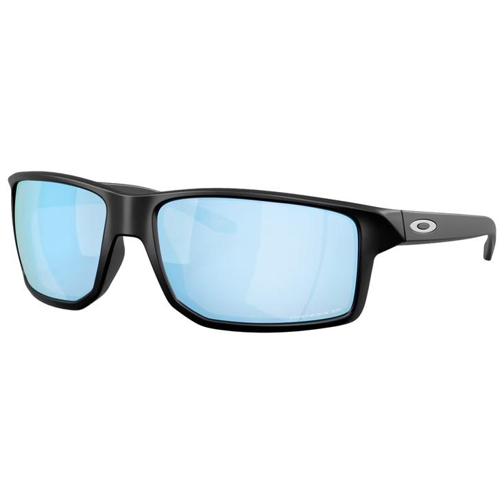 Oakley Sunglasses Gibston XL Matte Black Prizm Deep Water Polarized Overview