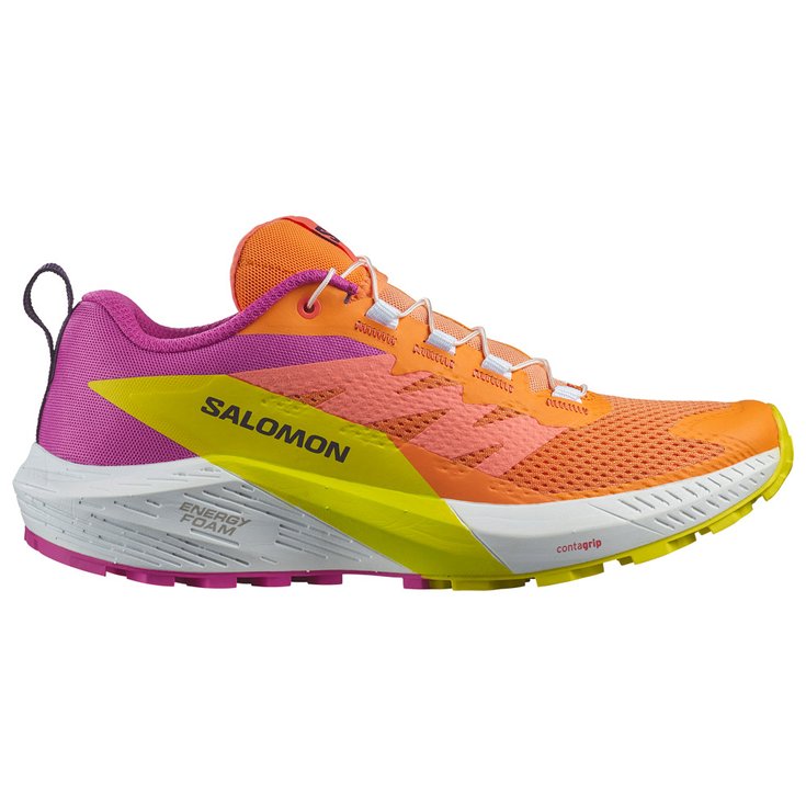 Salomon Sense Ride 5 W Bird Of Paradise White Sulphur Spring Chaussures de trail Glisshop