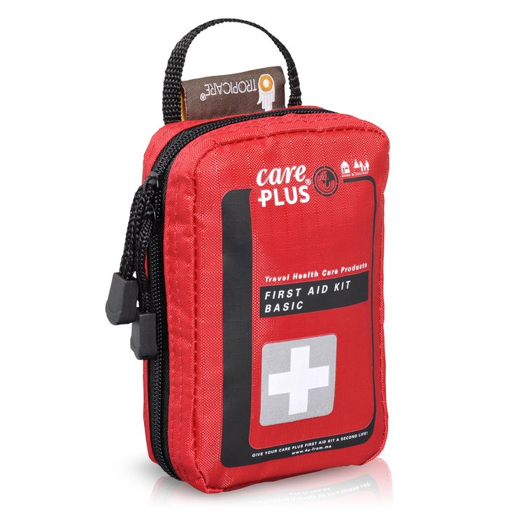 Care Plus Estuche primeros auxilios First Aid Kit Basic Red Presentación