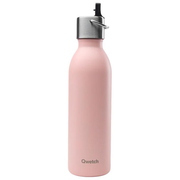 Qwetch Kantine Active 600 ml (Bouchon Sport) Matt Pastel Rose Voorstelling