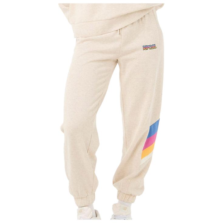 Rip Curl Pantalón Las Dalias Track Pants Oatmeal Marle Presentación