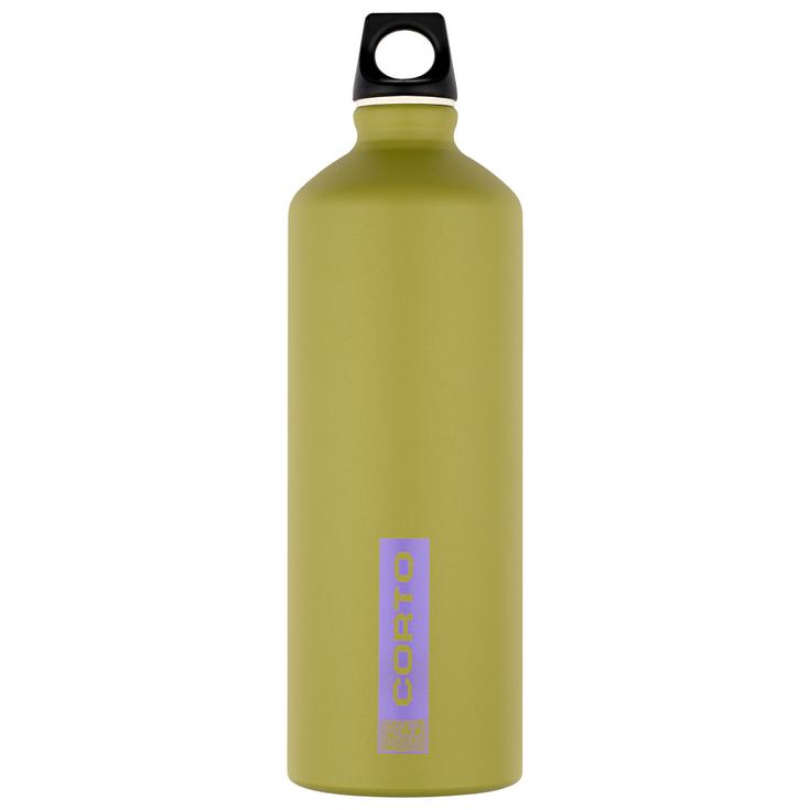 Corto Cantimplora Aluminium Bouchon Etroit 1L (32Oz) Argile Presentación