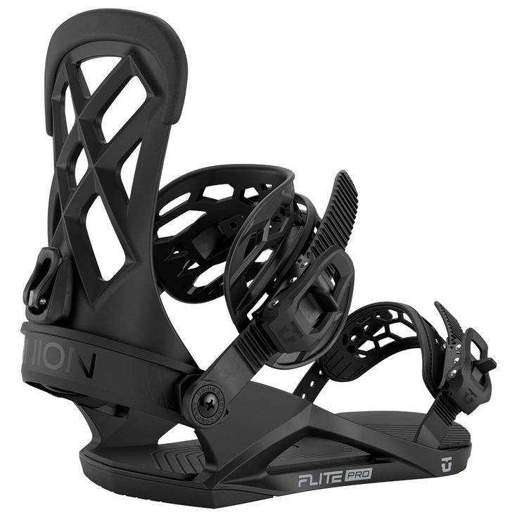 Union Fijaciones snowboard Flite Pro Black Presentación