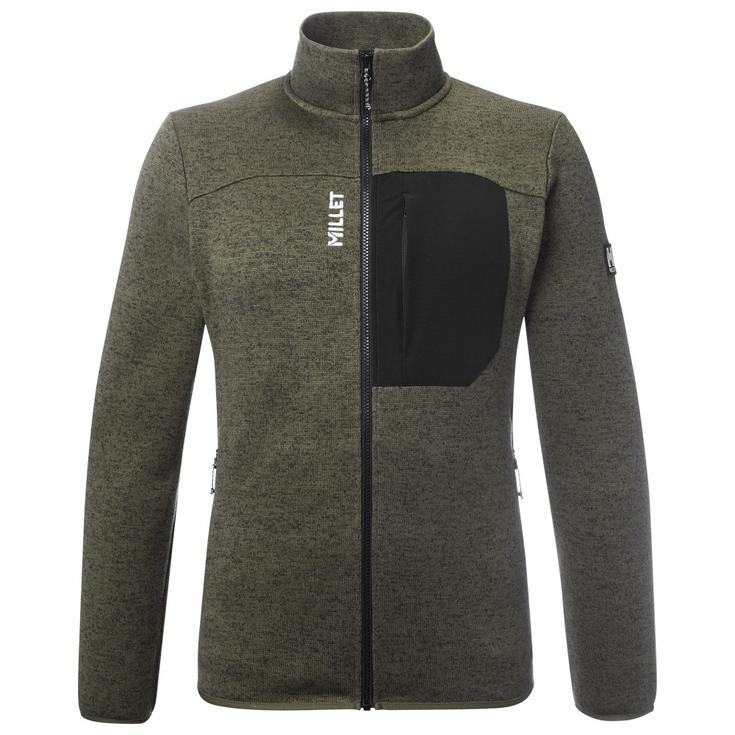 Millet Polaire Chamonix Knit Jacket M Grape Leaf Présentation