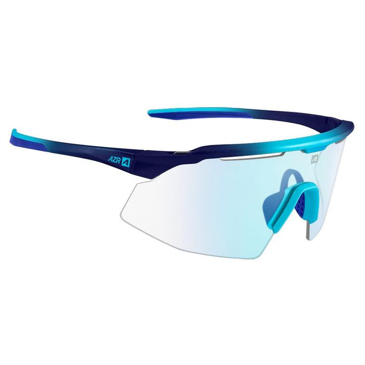 AZR Sonnenbrille Iseran Bleue 2 Tons Mate Photochromique Irisé Bleu Präsentation