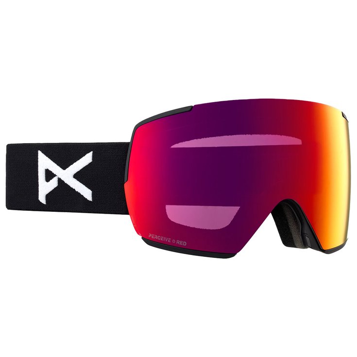 Anon Goggles M5 MFI Black Perceive Sunny Red + Perceive Cloudy Burst Overview