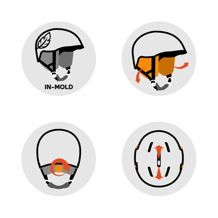 Smith Helmet Mirage Matte Black Pearl Keypoints