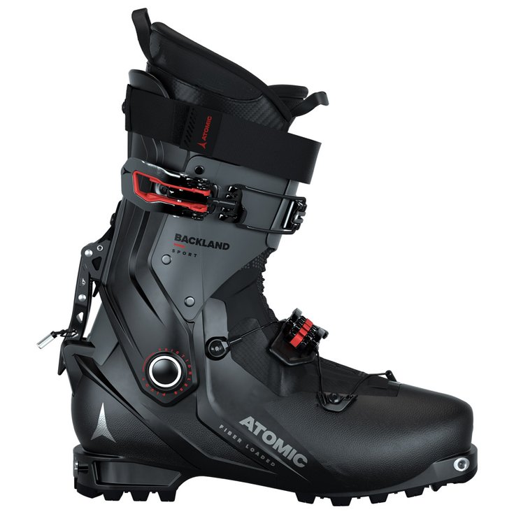 Atomic Chaussures de Ski Randonnée Backland Sport Black Grey 