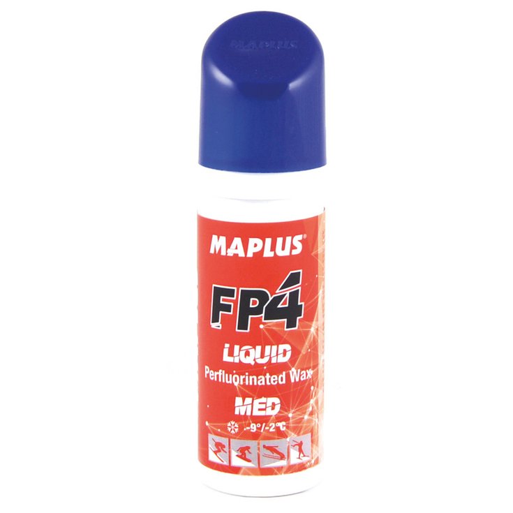 Maplus Glijwax noordse ski FP4 Med Spray 50ml Voorstelling