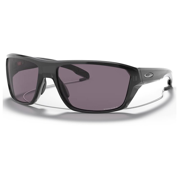 Oakley Sonnenbrille Split Shot Polished Black Prizm Snow Black Iridium Präsentation