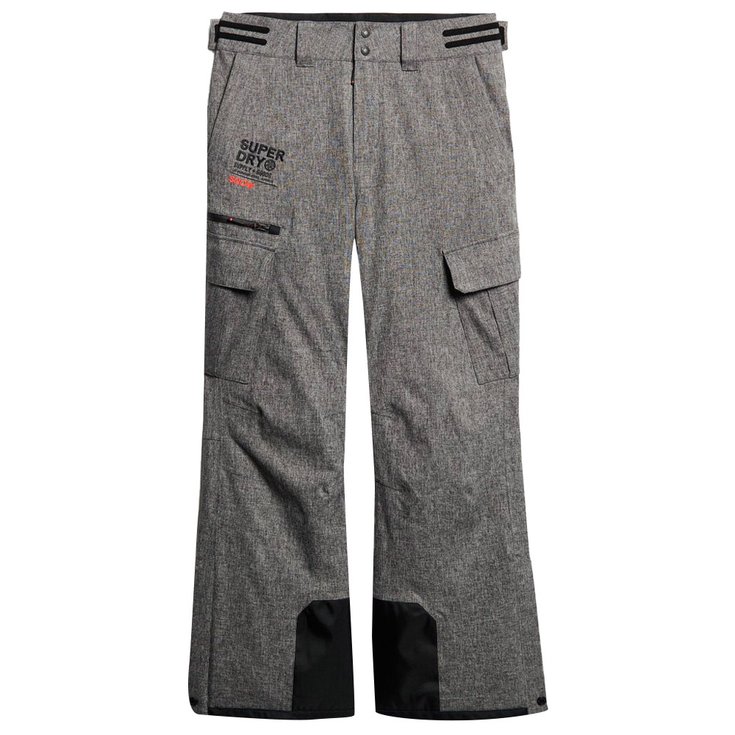 Superdry Pantaloni da sci Peak Rescue Trousers Dark Grey Marl Presentazione