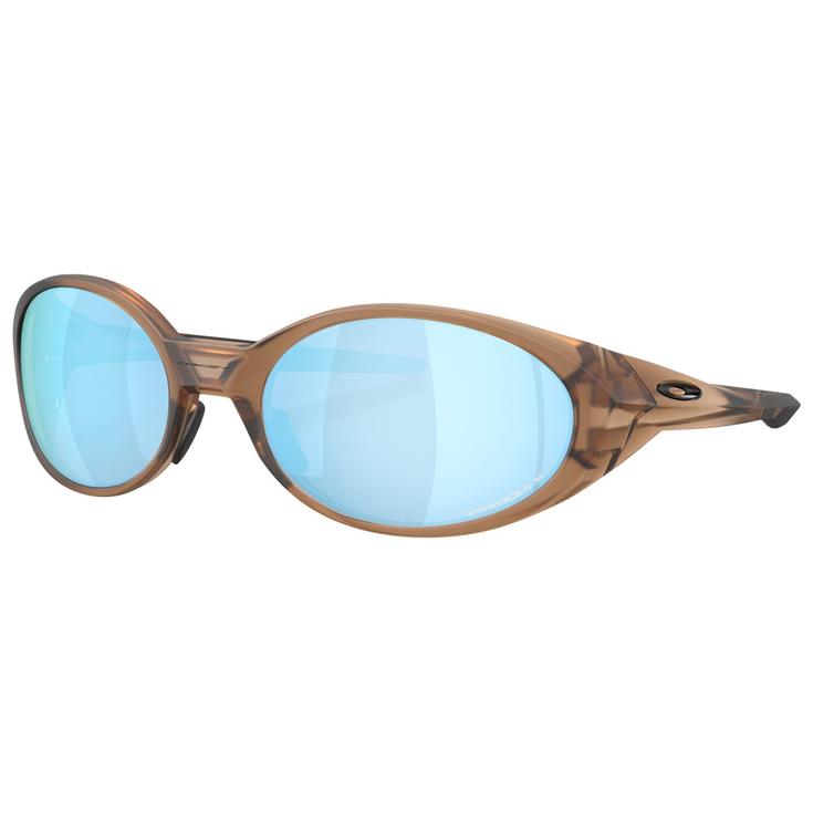 Oakley Sunglasses Eye Jacket Redux Matte Brown Sm Prizm Deep Water Polarized Overview