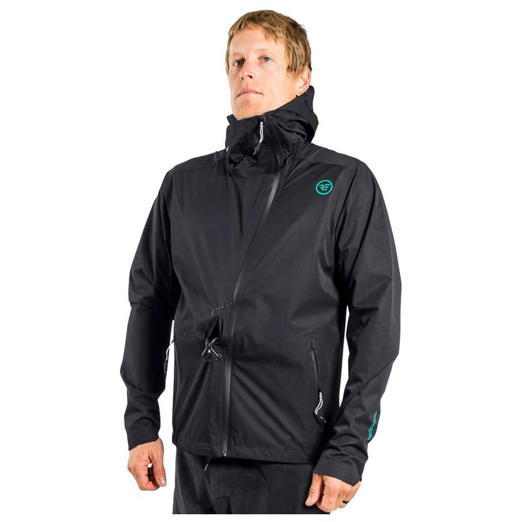 Ride Engine Jacket Compass Riding Windbreaker Black Overview
