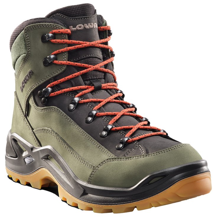 Lowa Chaussures de randonnée Renegade Gtx Mid Forest Orange Présentation