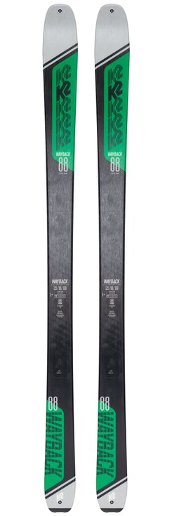 K2 Touring skis Wayback 88 Overview