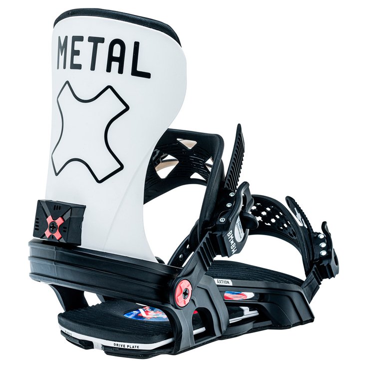 Bent Metal Fix Snowboard Axtion Black white Voorstelling
