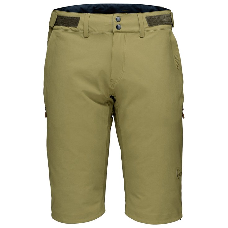 Norrona MTB korte broek Skibotn Flex1 Shorts M's Olive Drab Voorstelling