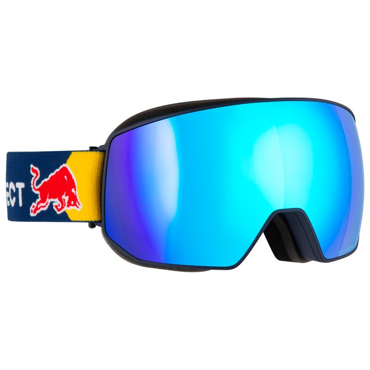 Red Bull Spect Skibrille Fink Matt Blue Smoke Ice Blue Mirror Präsentation