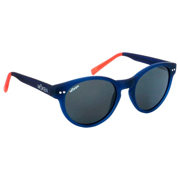 Moken Vision Lunettes de soleil Roundy Blue Grey Présentation