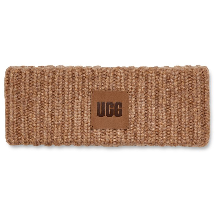 UGG Headband W Chunky Ribbed Camel Overview