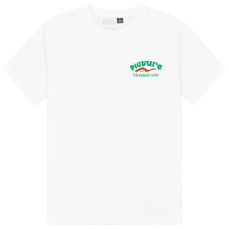 Picture Tee-Shirt D&S Half Dome Tee Shirt Natural White Overview