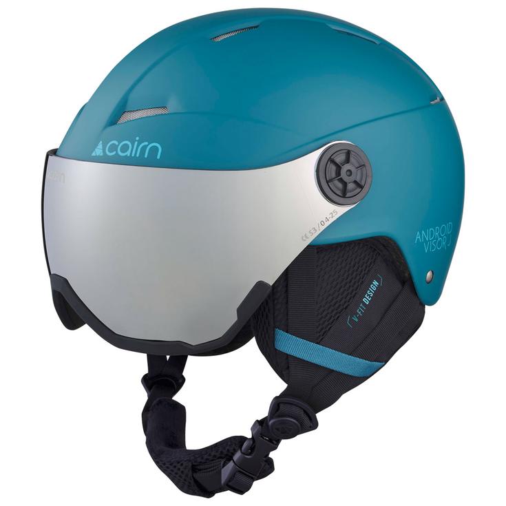 Cairn Android Visor Junior Mat Topaze 
