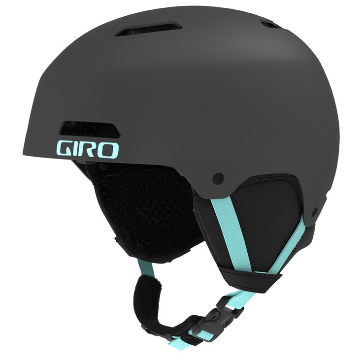Giro Helm Ledge Fs Mat Charcoal/Cool Breeze Präsentation