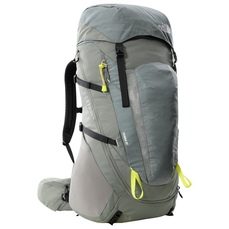 The North Face Sac à dos Terra 55L Agave Green Sulphur Spring Green Overview