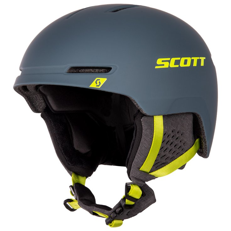 Scott Casque Track Storm Grey Ultralime Yellow Overview