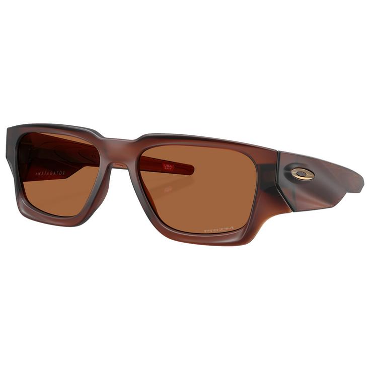 Oakley Sonnenbrille Instagator Matte Rootbeer Prizm Bronze Präsentation