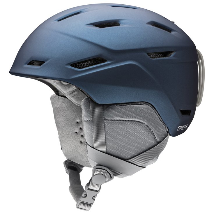 Smith Helmet Mirage Matte Metallic French Navy Overview
