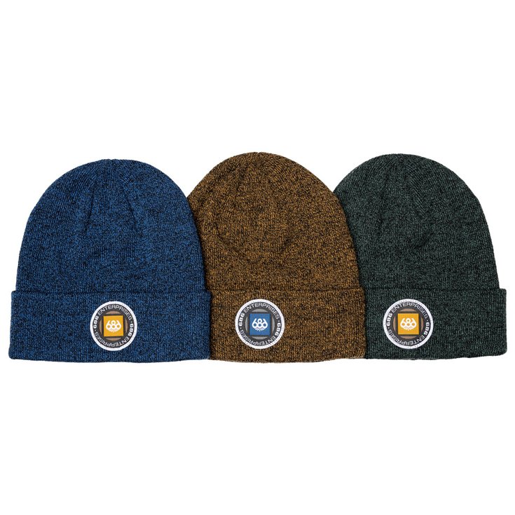 686 Beanies Mens Melange Beanie - 3 Pack Assorted Overview