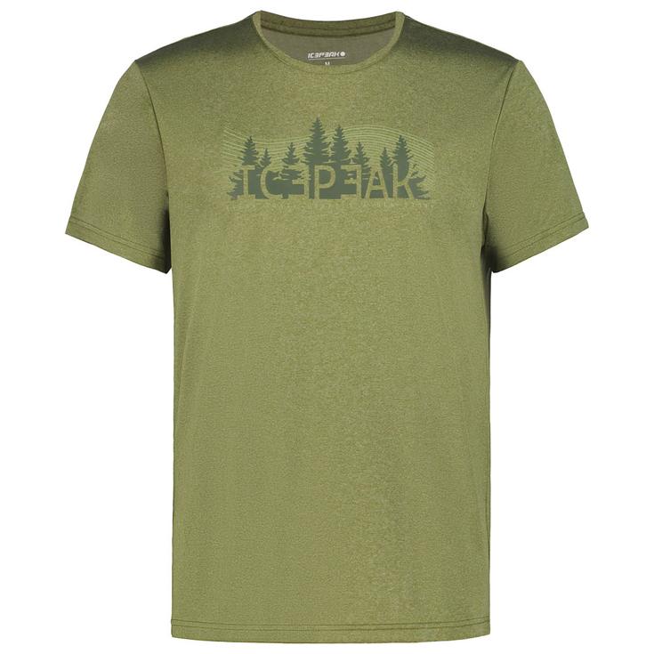 Icepeak Camiseta de trekking Bearden Olive Fonce Presentación