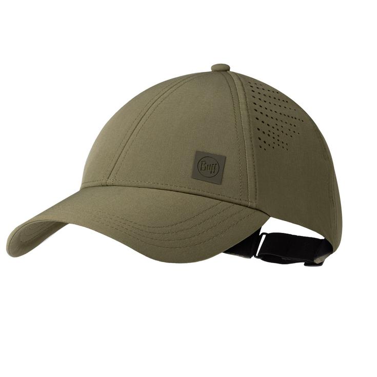 Buff Berretto Summit Cap Solid Tundra Khaki Presentazione