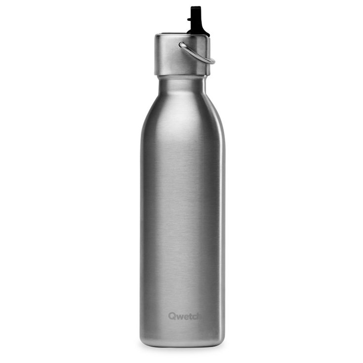 Qwetch Flask Active 600 ml (Bouchon Sport) Inox Brossé Overview
